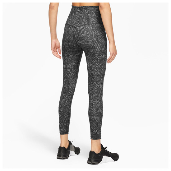 Nike Γυναικείο κολάν W NK One DF HR 7/8 Tight AOP